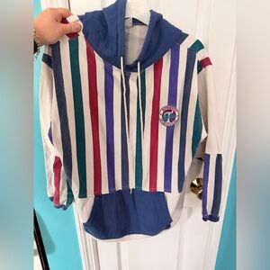 Striped Multicolor Hoodie